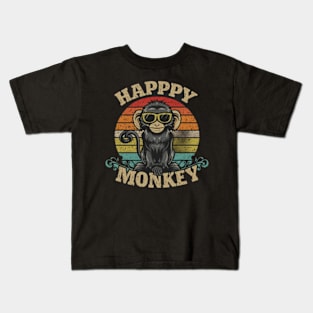 Happy Monkey Kids T-Shirt